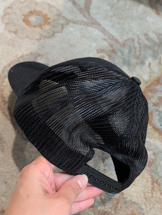 EREWHON Black Mesh 6 Panel Trucker Dad Hat main image 5